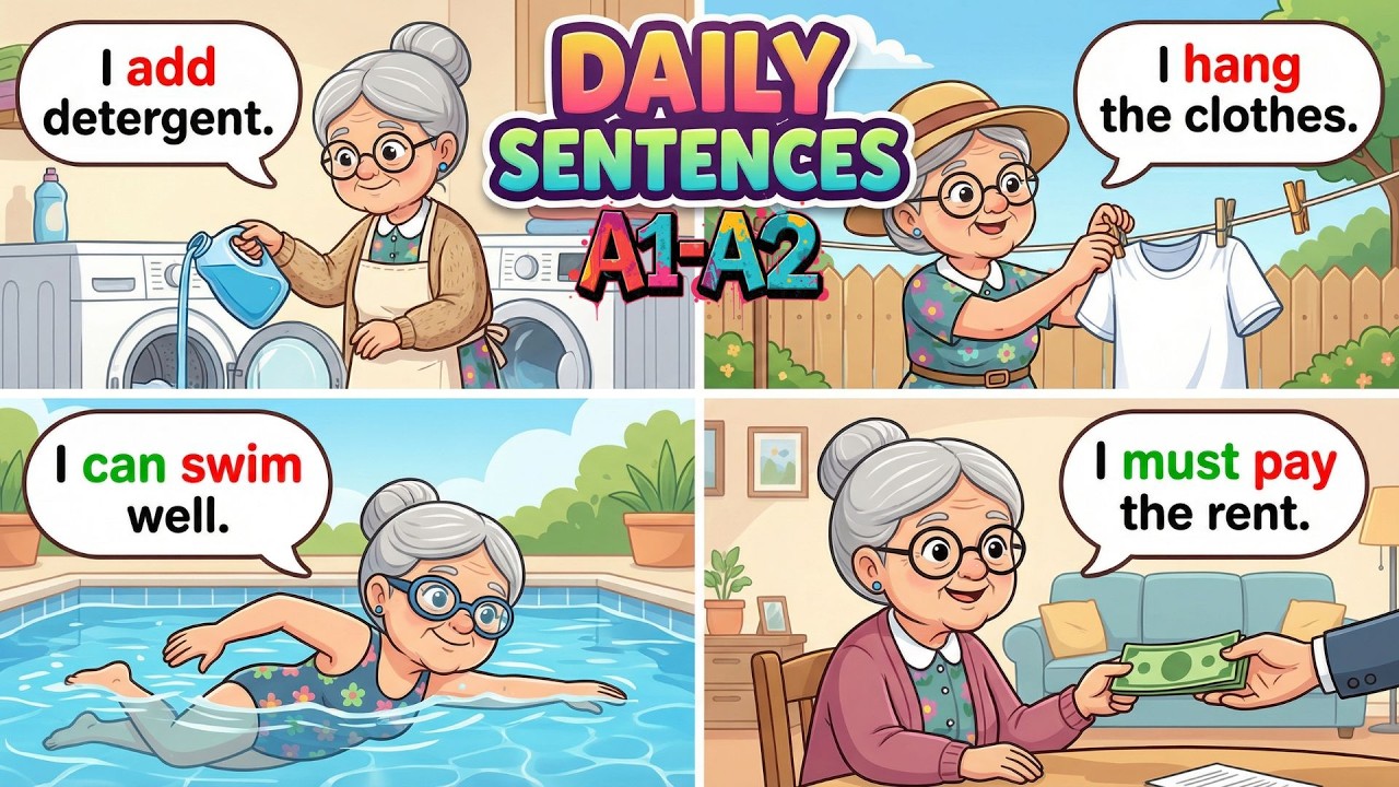 🌟Essential English Phrases for Everyday Speaking | Daily Sentences for Beginners 🤯