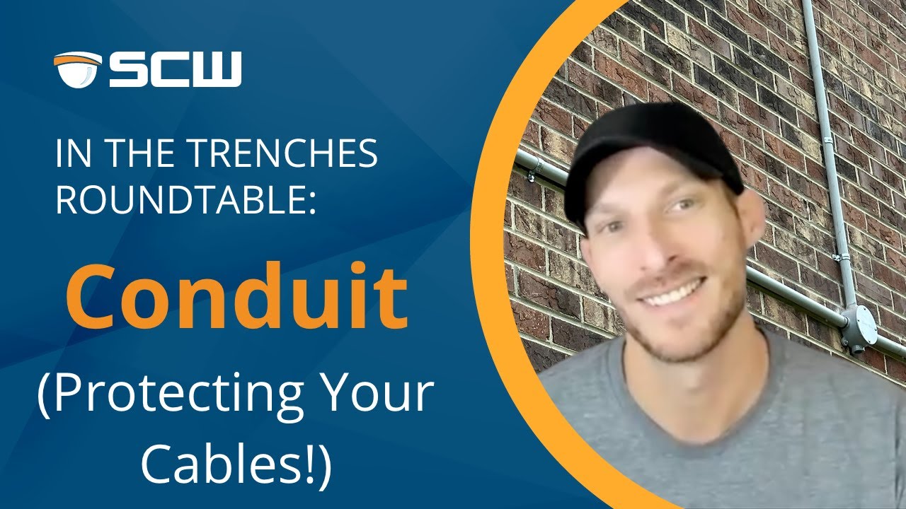 Conduit and Security cameras - why it's invaluable!
