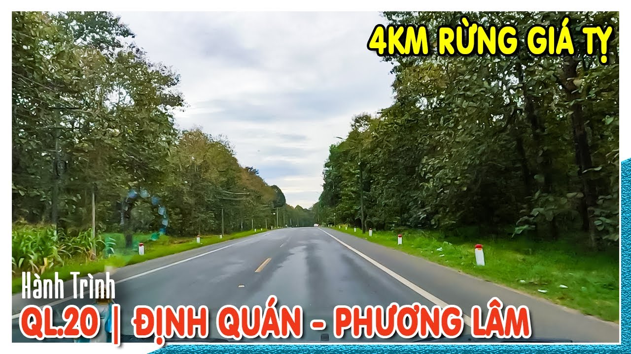 Hành trình ĐỊNH QUÁN - PHƯƠNG LÂM | Đi qua 4Km rừng Giá Tỵ trên QL.20