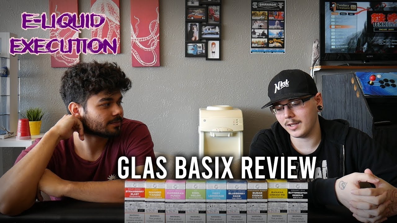 Anything But Basic: Glas Basix Series Review: E-Liquid Execution