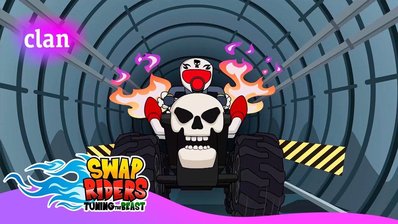SWAP RIDERS: Adelantamientos incre&iacute;bles en Destro City - Episodio completo | Clan TVE