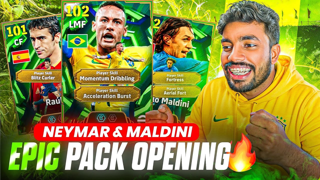 BLACK ANIMATION IN NEYMAR PACK🤯❤️&zwj;🔥 || WORLD WIDE EPIC PACK OPENING 😍 ||