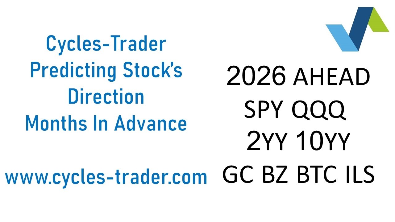 2026 Predictions using Cycles-Trader, Indices, gold, bitcoin, ILS, Crude-Oil, 2/10 Yield
