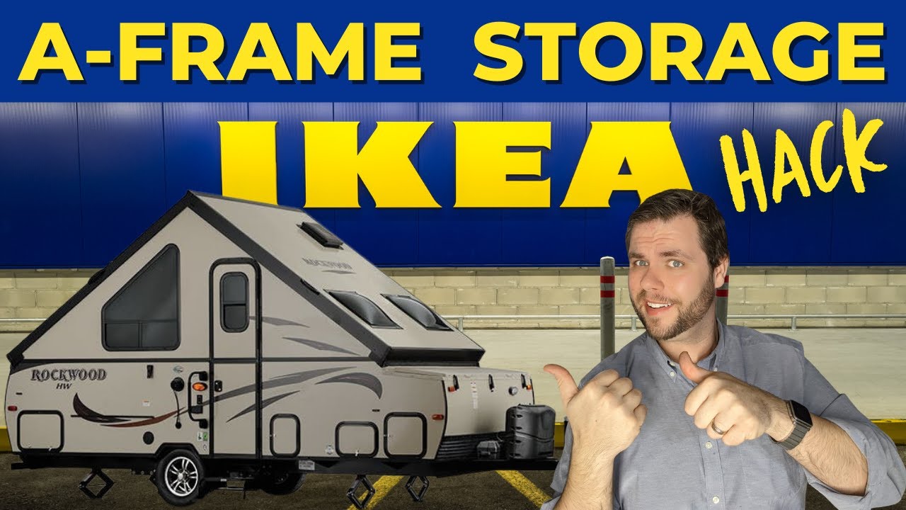 A-Frame Storage Ikea Hack