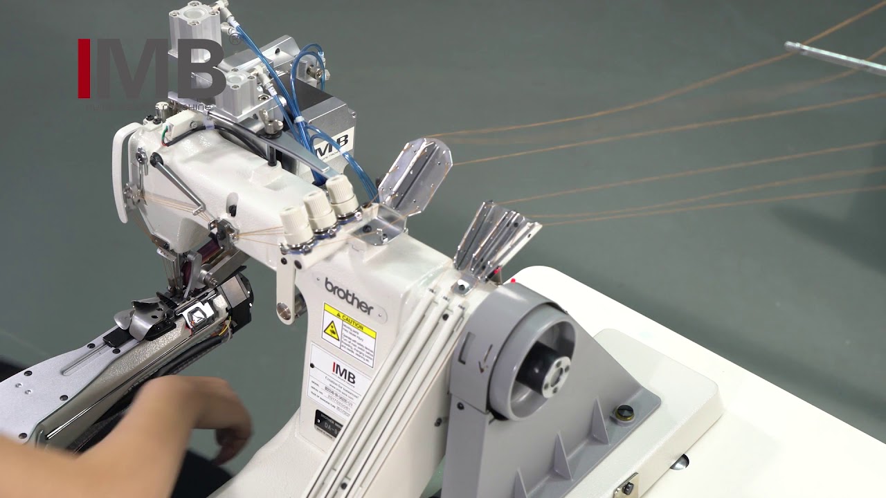 MB2004B BR DA9280 5 V FEED OFF THE ARM THREE NEEDLE FOR MEDIUM THICK FABRIC WITH AUTO PULLER AND ATU