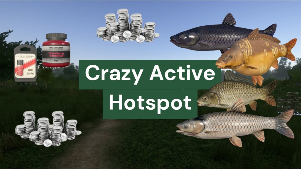 Crazy Active Hotspot on Bear Lake | Russian Fishing 4 | RF4