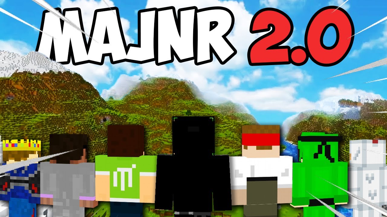 MAJNR 2.0 😍 Druh&aacute; Sez&oacute;na Minecraft Survival S&eacute;rie #1