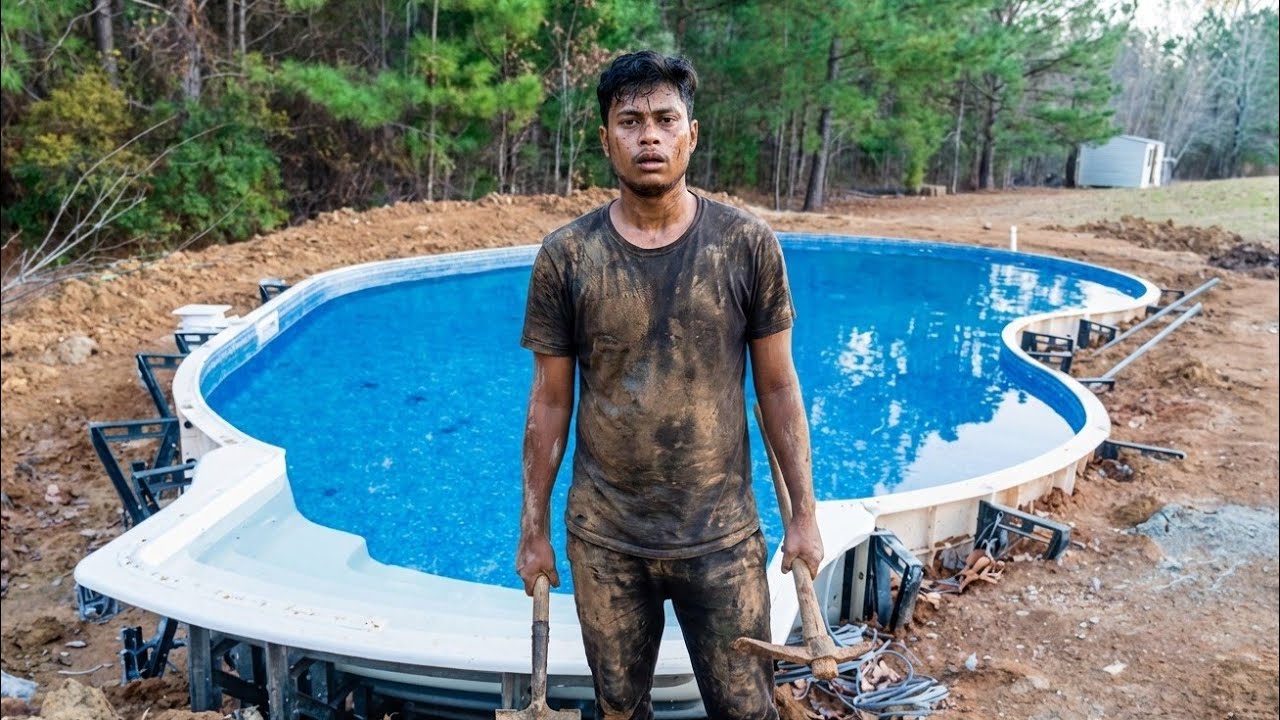 7 Days hard work 😱🥵 | Khud Ke Haathon Se Banaya Swimming Pool 💦 (No Machine Challenge) 