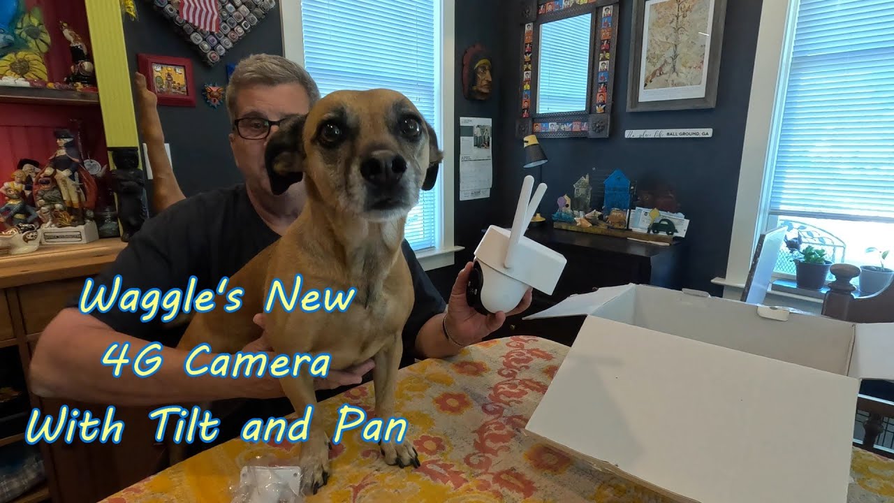 Waggle's New 4G Camera with tilt and pan!