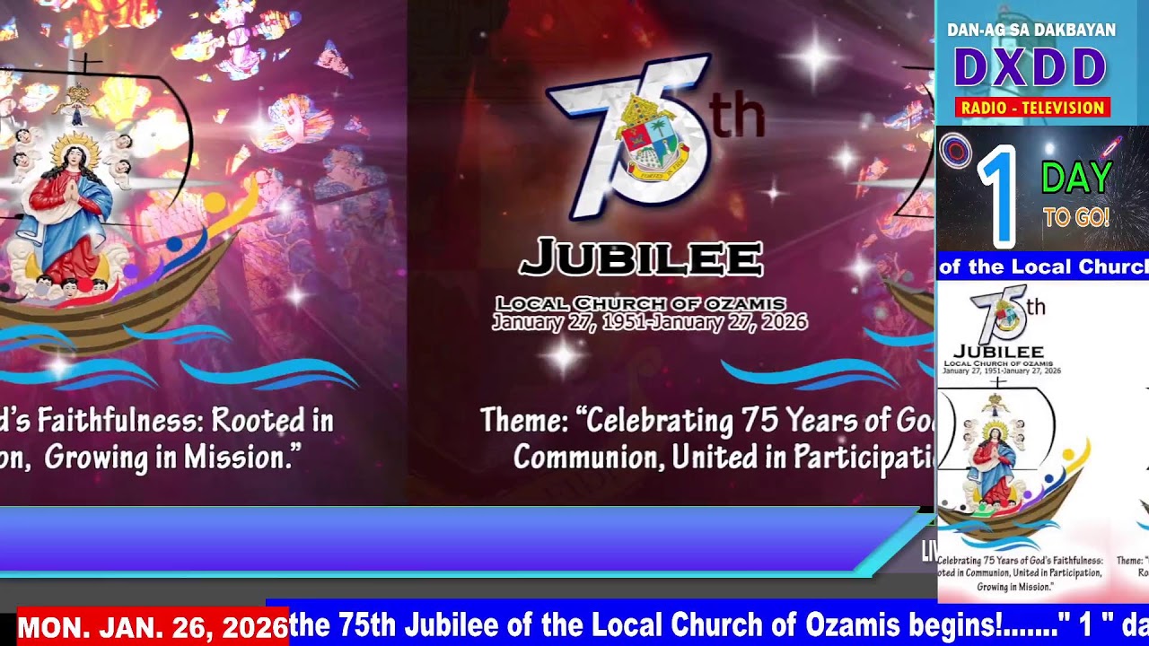 DXDD RADIO TELEVISION 657KHz  JANUARY 26, 2026-OZAMIZ CITY-PHILIPPINES