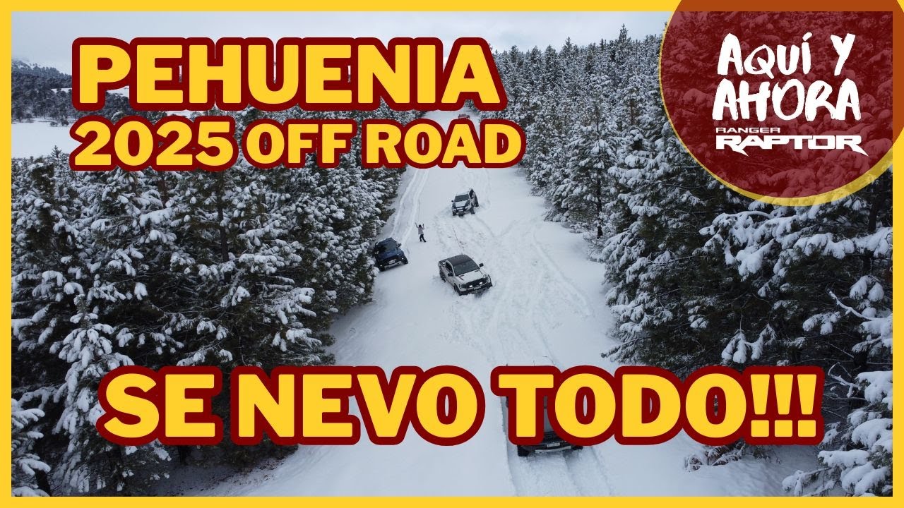 TREMENDA NEVADA!!!! PEHUENIA 2025