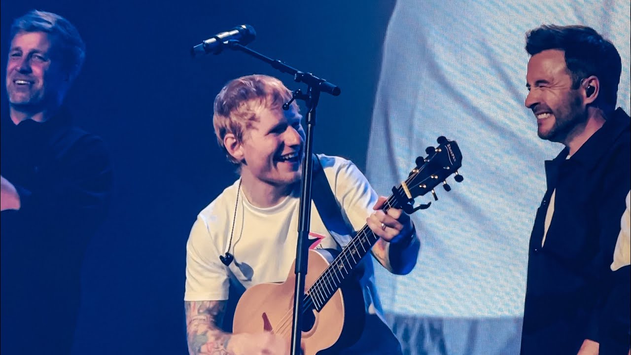 Ed Sheeran x Westlife - Flying Without Wings (Portman Road Stadium, Ipswich, 11 July 2025)