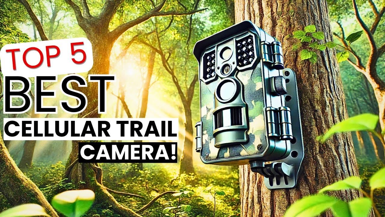 Top 5 Best Cellular Trail Camera 2025!✅🔥🔥✌👍