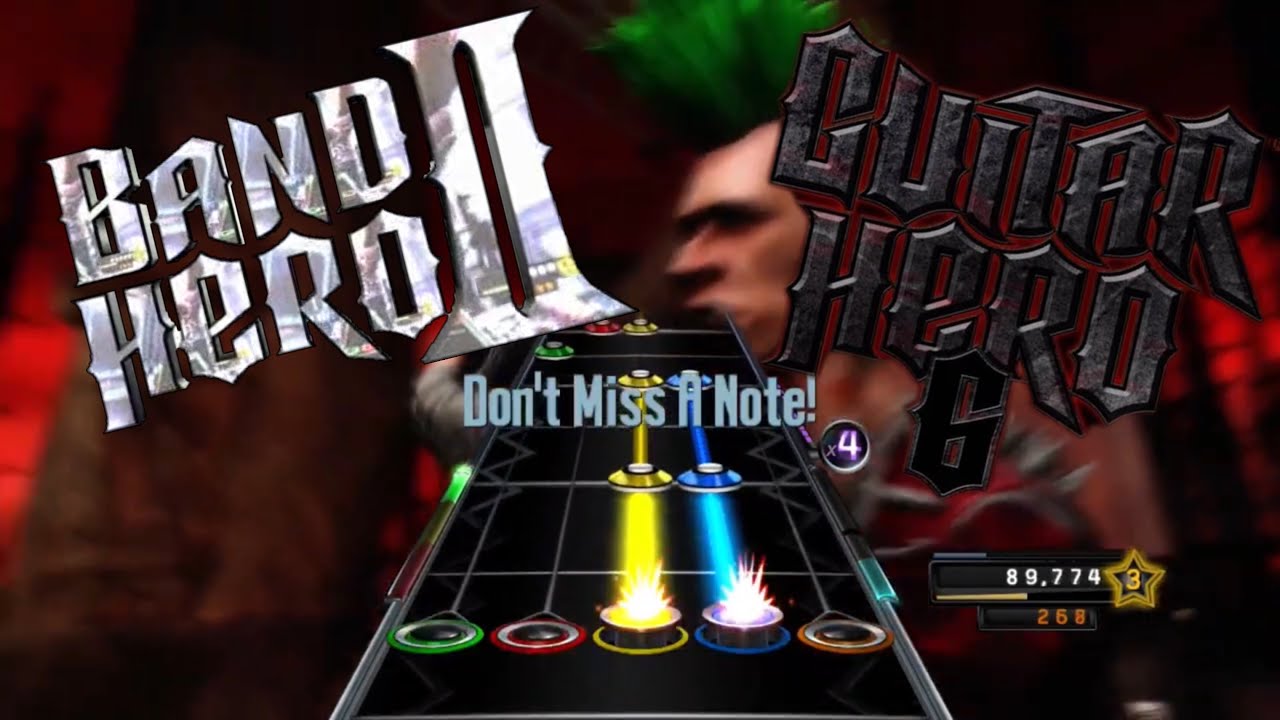 (Cut Band Hero 2 Content) Radio Song by Days Difference - Expert Guitar FC (GH6 Prototype)