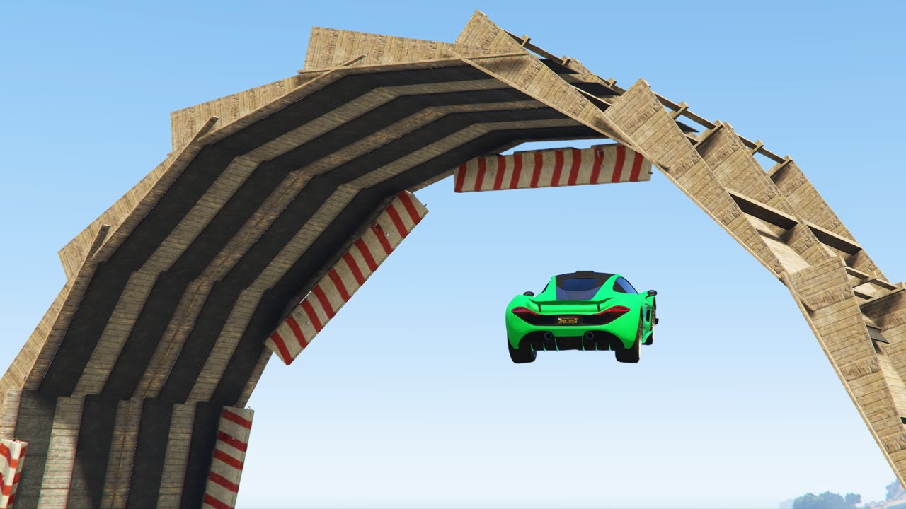 WORLDS BIGGEST LOOPING! (GTA 5 Funny Moments)