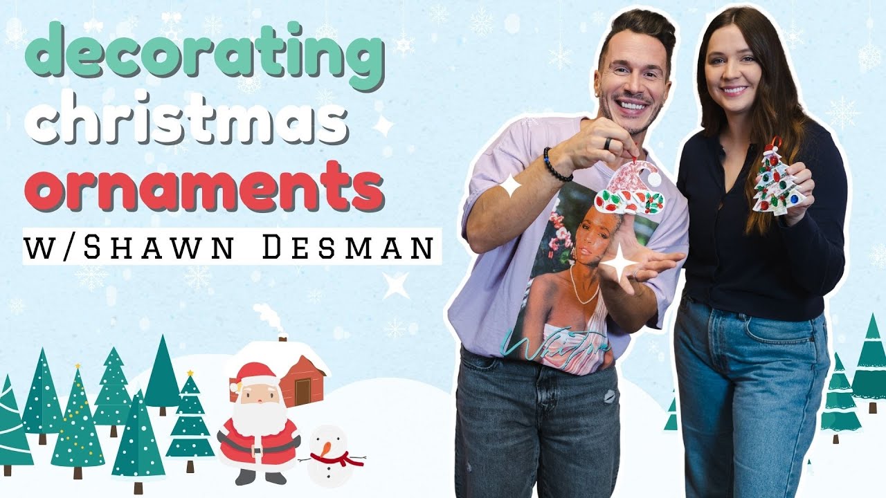Decorating CHRISTMAS Ornaments with Shawn Desman | His Amazing Comeback, Drake, 