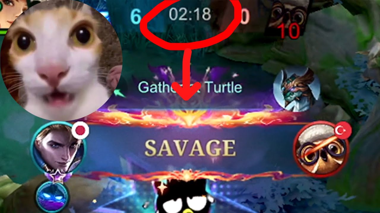 Alucard miute 2 savage 😱(mlbb)