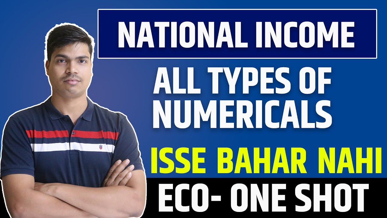 National Income All Most expected Numericals |100% Cover in Term 2 Economics Board | Sunil Panda.