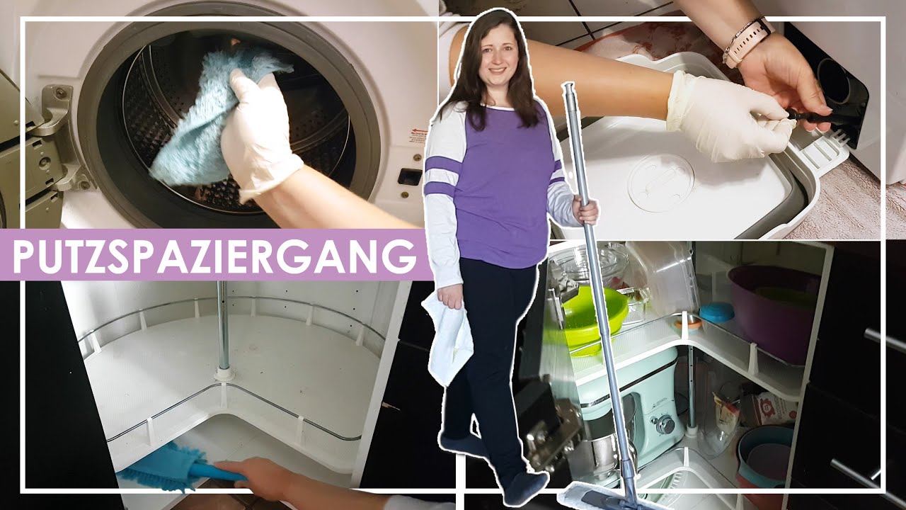 Waschmaschine + Kücheneckschrank: bequeme Tiefenreinigung im Mama-Alltag 🏠 Putzspaziergang Teil 7