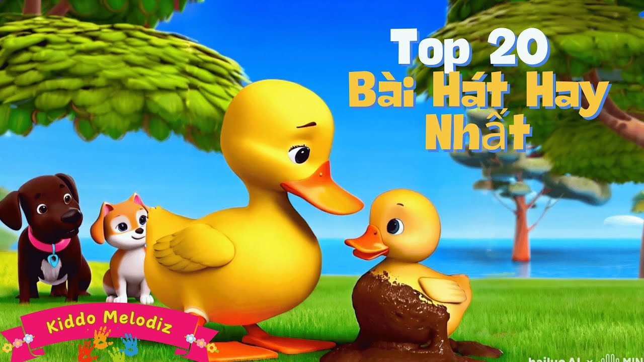 Top 20 Bài Hát Thiếu Nhi Hay Nhất | Giáo Dục Trẻ Qua Những Câu Chuyện Cổ Tích Hấp Dẫn|Kiddo Melodiz