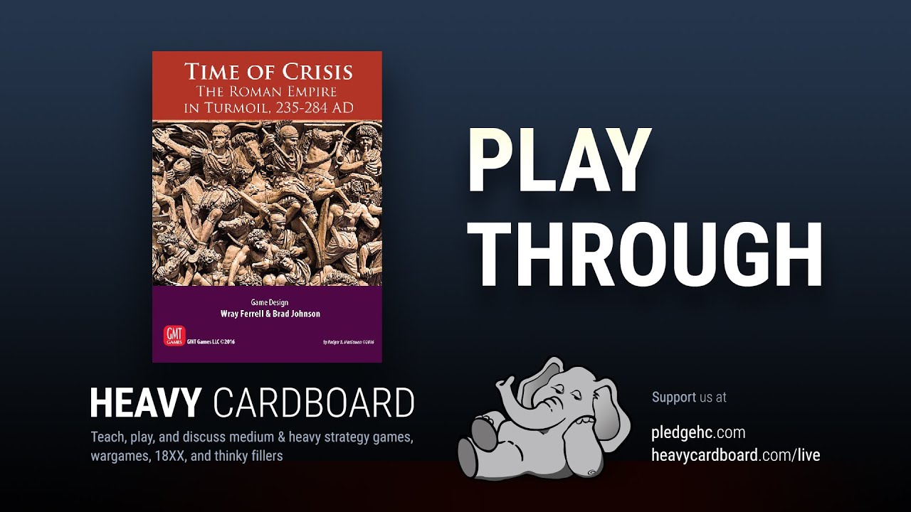 Play-through only - Time of Crisis Play Through by Heavy Cardboard
