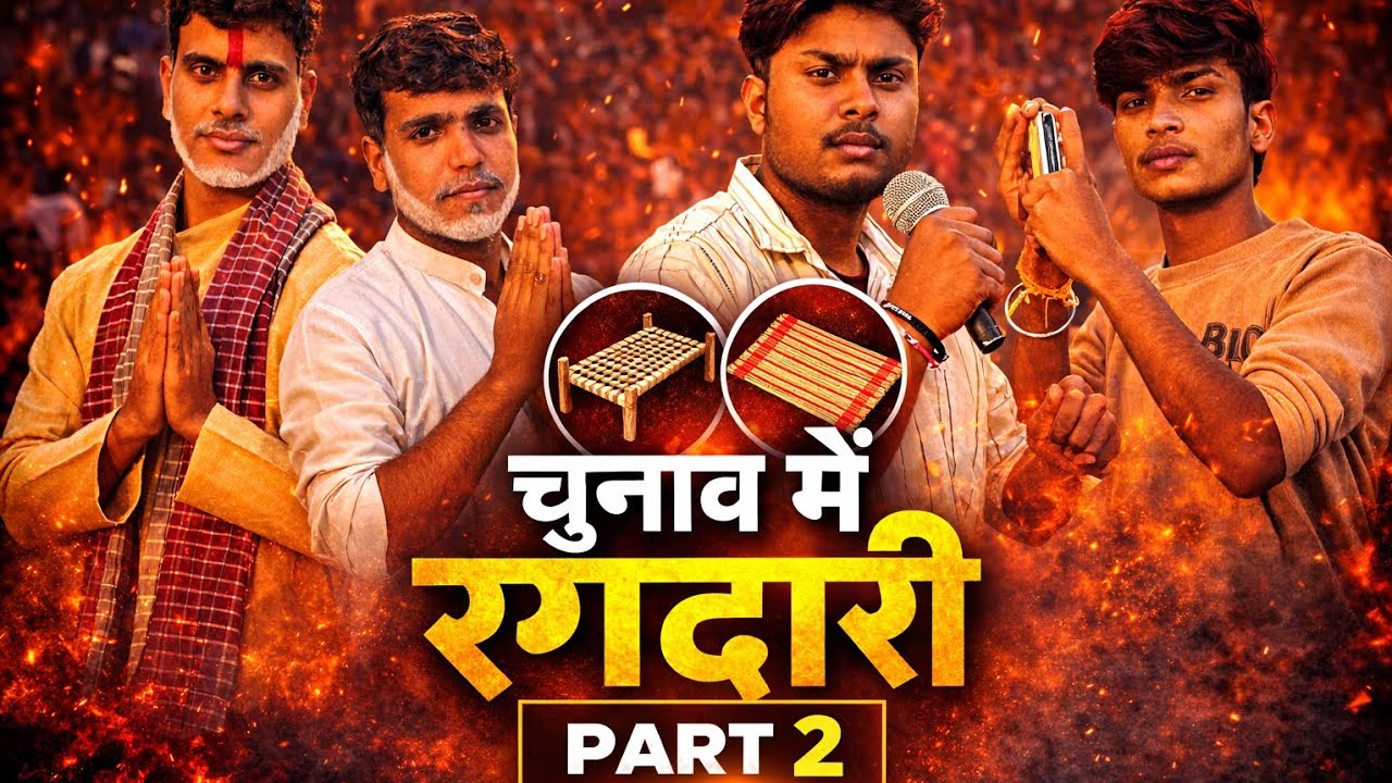 ।।  चुनाव में रंगदारी पार्ट 2🎯  ।। Chunav me rangdari  #सिनेमेटिक #रंगदारी #desicomedy 