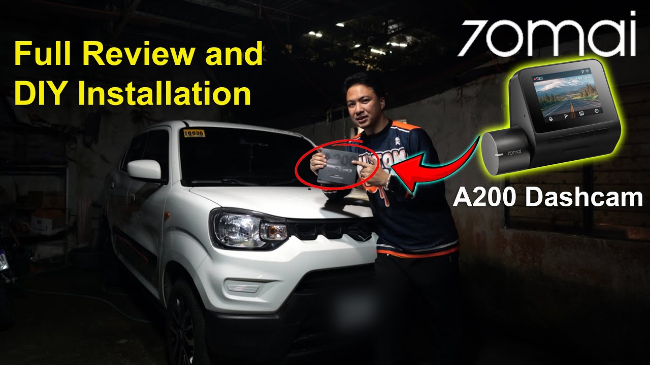 Best Budget but high-quality Dash Cam in the Market? DIY installation on Suzuki Spresso | 70mai A200