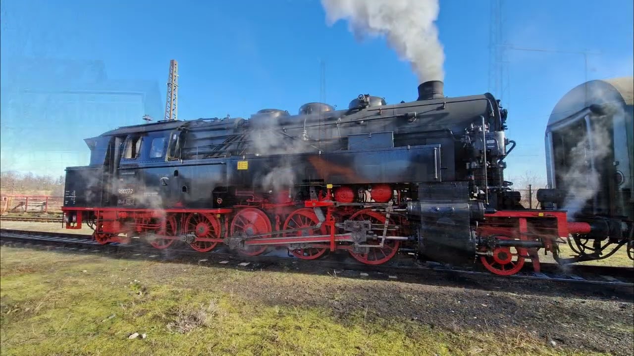 DR Bahnromantik in Blankenburg (Harz) mit BR 95