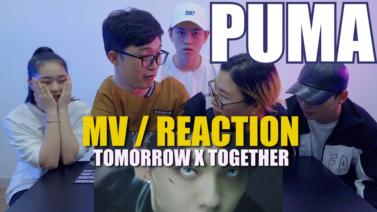 ENG)[Ready Reaction]TXT (투모로우바이투게더) '동물원을 빠져나온 퓨마'(PUMA) 리액션ㅣMV REACTION
