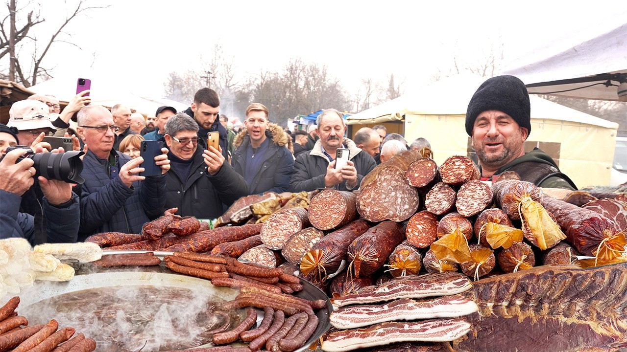 Фестиваль сербских колбасок и уличная еда с другой планеты