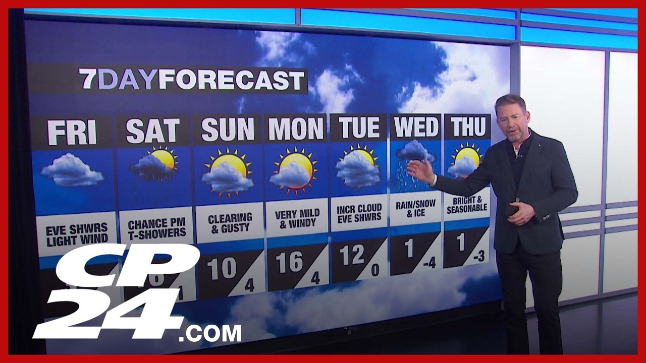 ‘Light freezing drizzle’ cascades GTA roads during morning commute with warmer weather ahead
