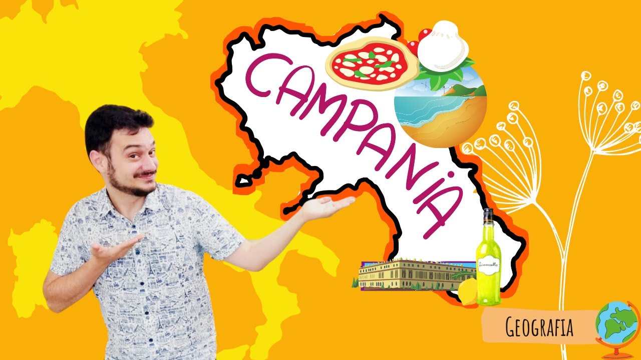 LA CAMPANIA - La GEOGRAFIA e le REGIONI D'ITALIA spiegate FACILI