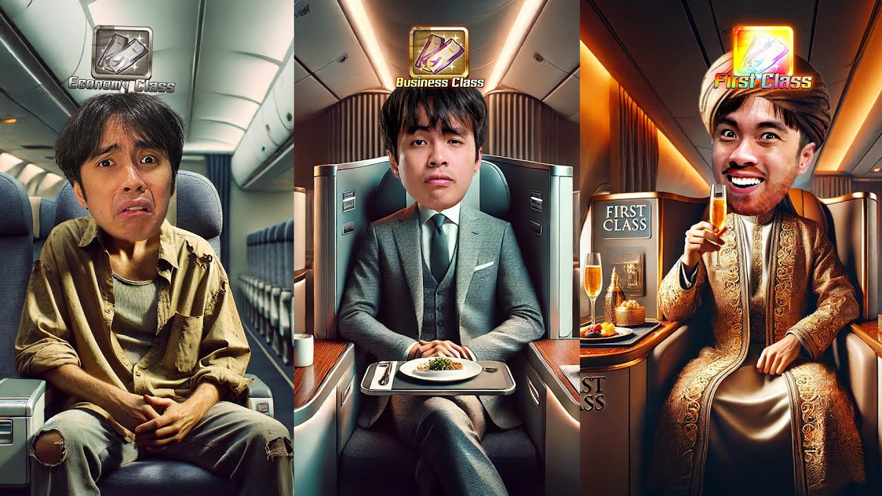 วงล้อตั๋วเครื่องบิน First Class