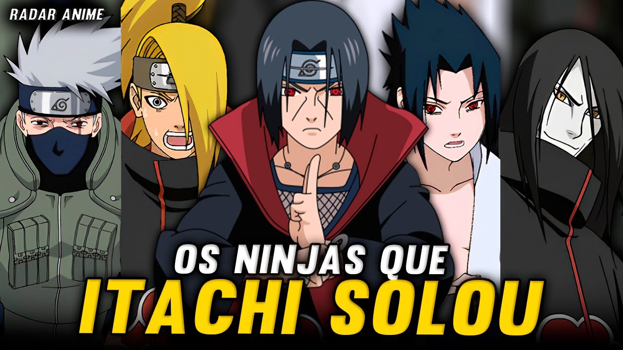 13 NINJAS TEMIDOS QUE FORAM HUMILHADOS PELO ITACHI