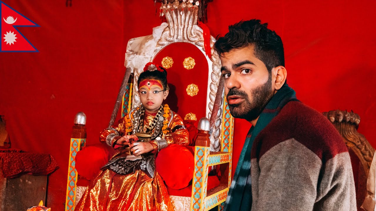Жизнь богини Кумари в Непале 🇳🇵 – Ребёнок, который никогда не касается земли