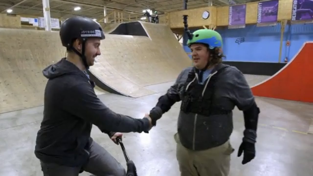 EXTREME! Bike Stunts with Tyler Dawson | Gaming Show [ In My Parents Garage ] | Full Episodes Kids