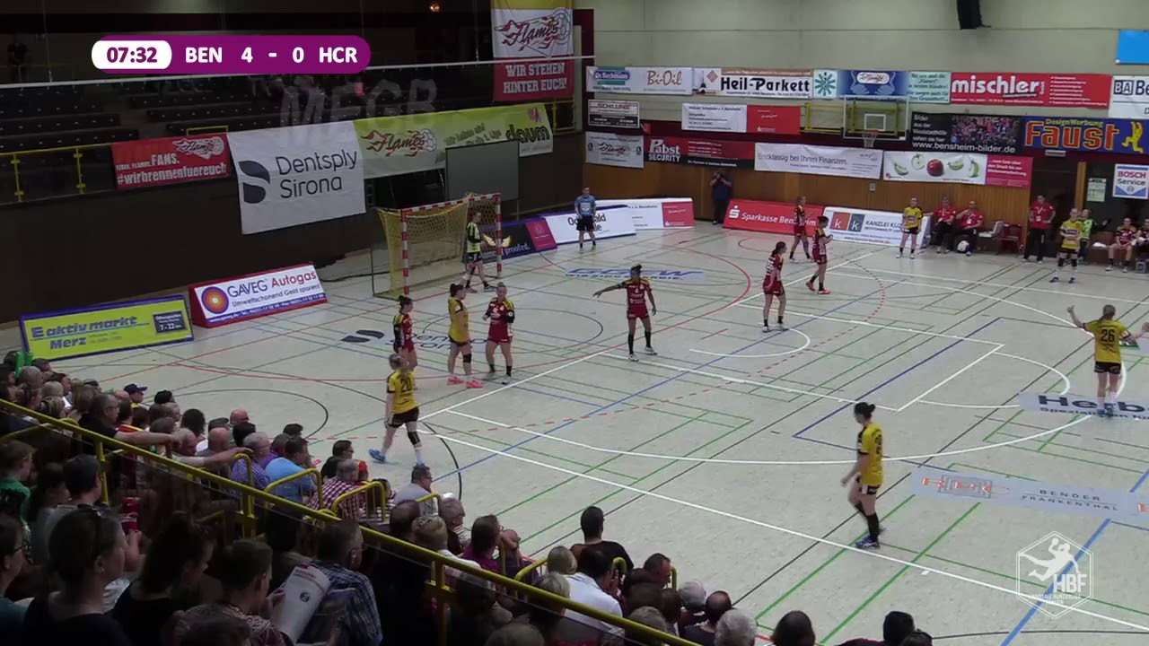 HSG Bensheim Auerbach vs HC Rödertal 26052018