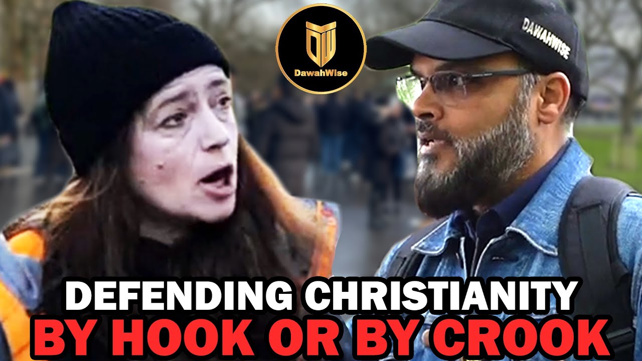 Christian Woman Gets Schooled By Muslim | Hashim | Speakers Corner