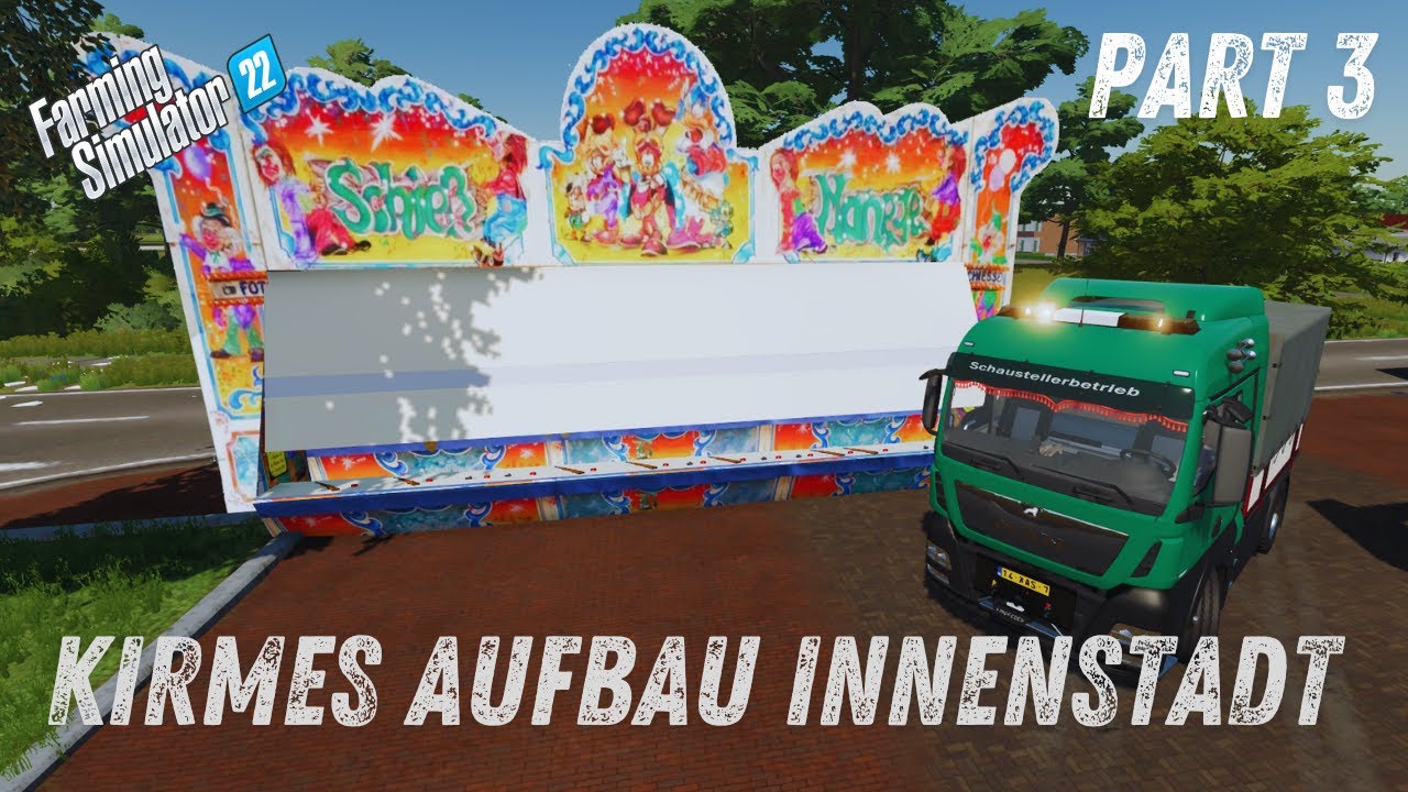 LS22 Kirmes Aufbau I Innenstadt Kirmes Tag 2 Aufbau  I Part 2 I #ls22 #ls22mods
