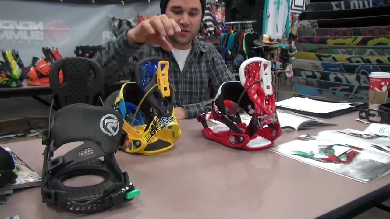 Flow The Five SE 2013 bindings - Hybrid Strap, Modular Highback & LSR Ratchets - Wiredsport