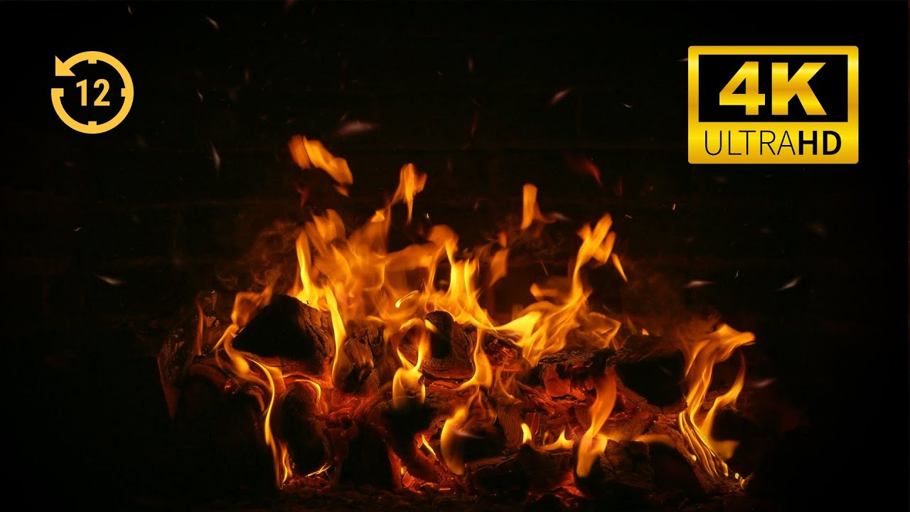 🔥 Fireplace NO ADS. No AI Cozy Fireplace 4K Ultra HD