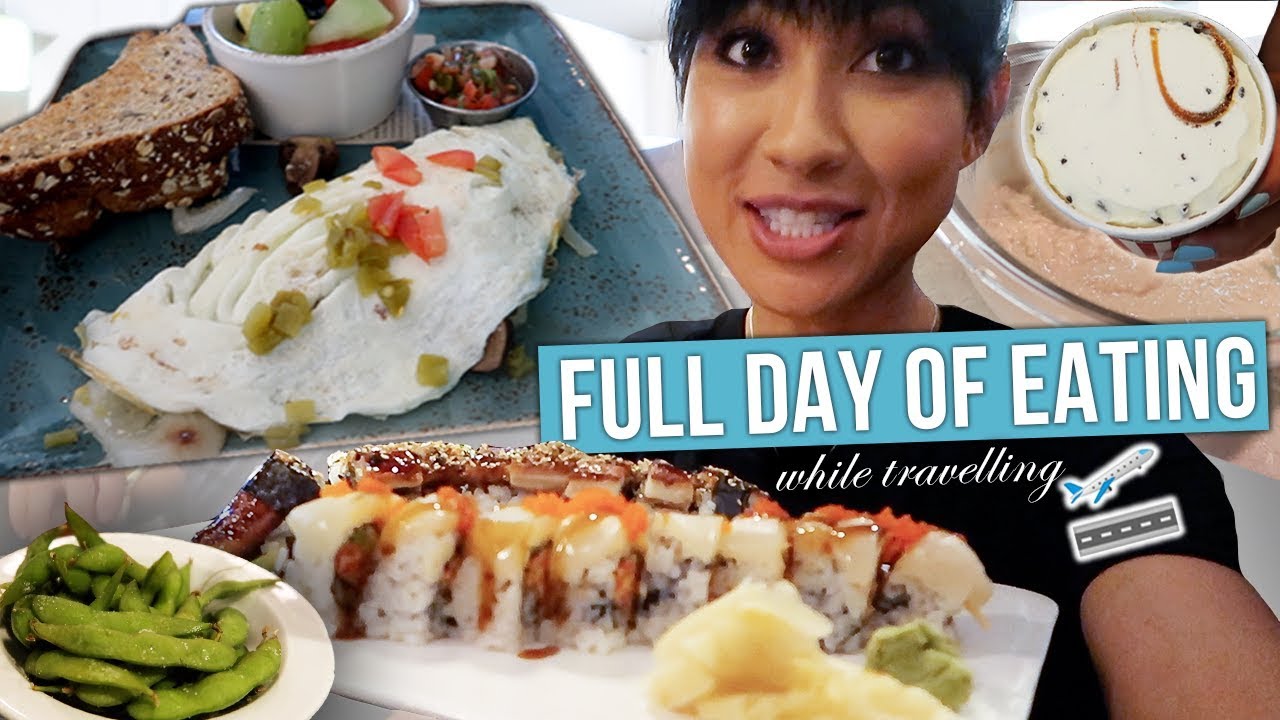 Full Day of Eating While Traveling | Meal Ideas & What I Order at Restaurants