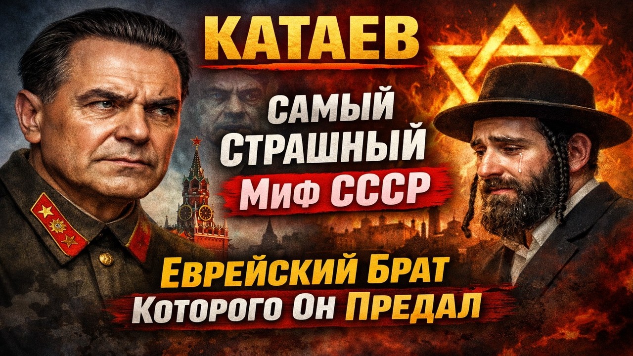 КАТАЕВ Самый Страшный Миф СССР   Еврейский Брат Которого Он Предал