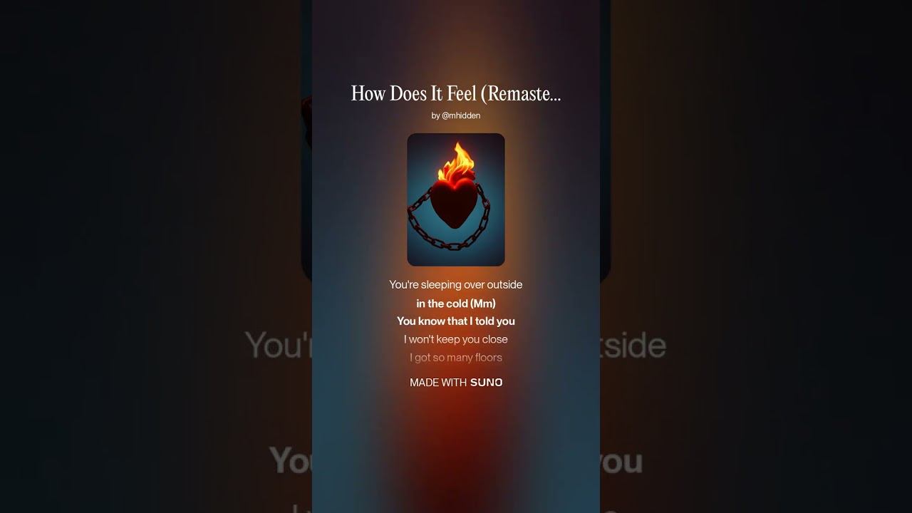 How Does It Feel Remastered