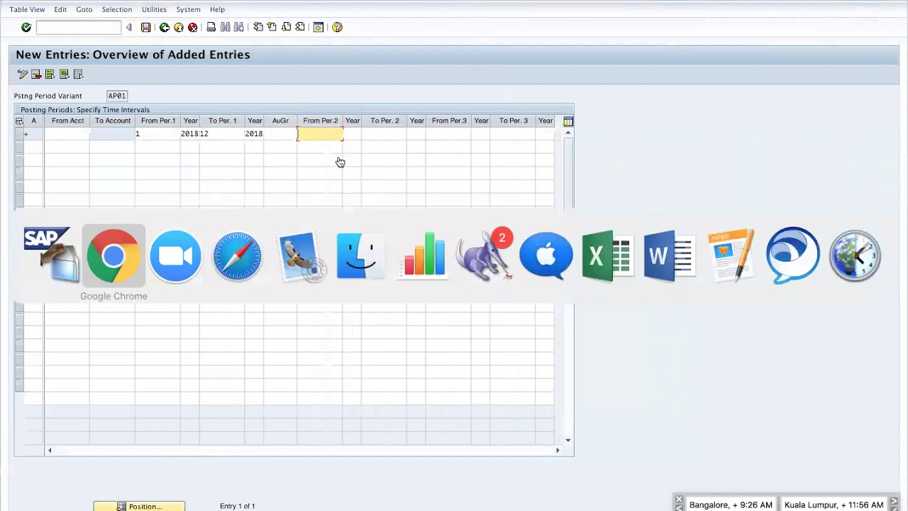 SAP FICO in Kannada Session 3