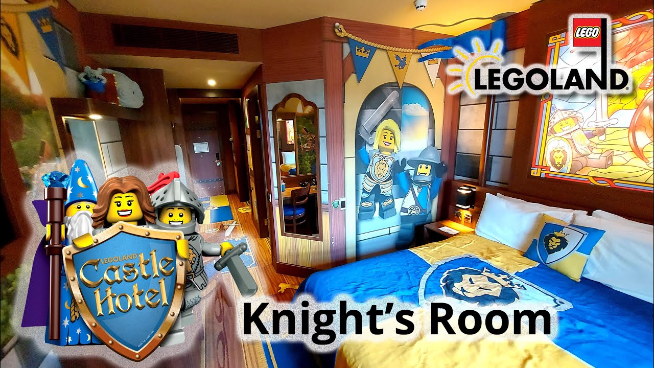 Explore the Knights Room at LEGOLAND CASTLE HOTEL