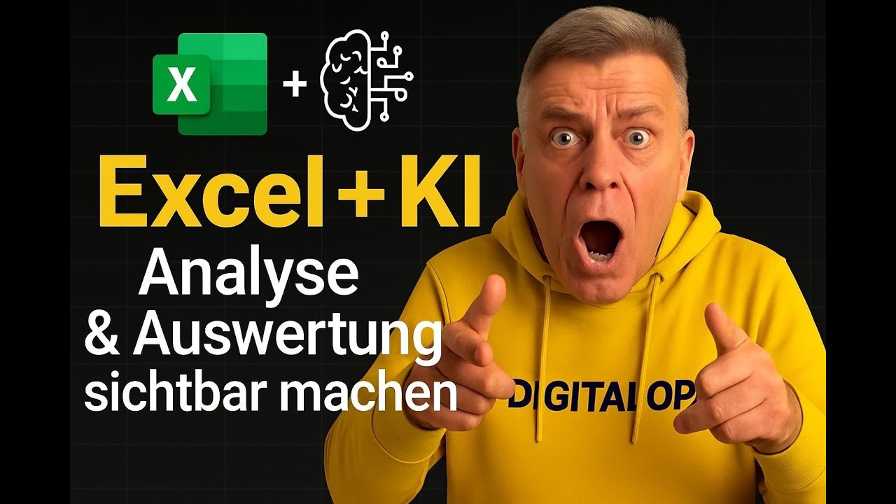 Excel + KI: So verwandelst du Zahlen in klare Analysen & Prognosen
