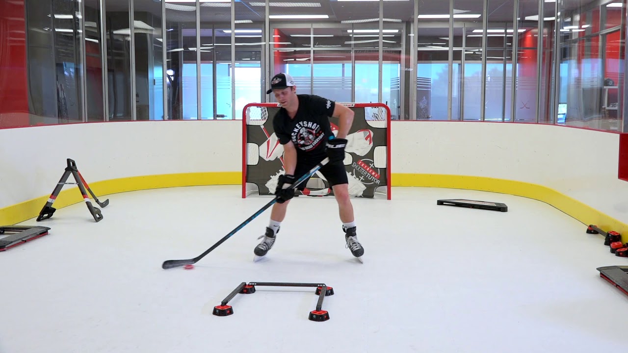 Another Custom Hockey Drill Featuring Pavel Barber & HockeyShot Products