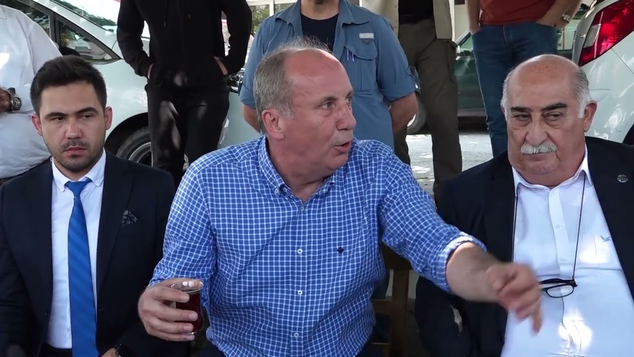 MUHARREM İNCE HATAY DÖRTYOL'DA DOLMUŞÇU ESNAFINI ZİYARET ETTİ
