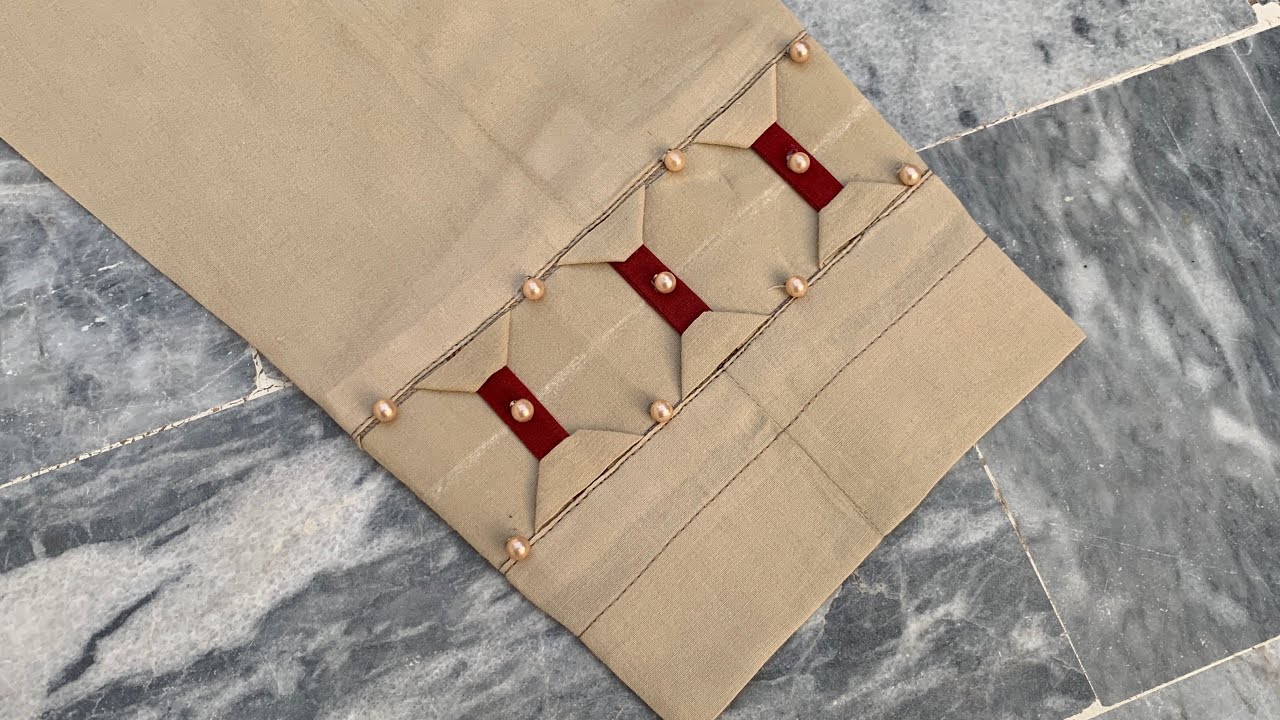 Beautiful and simple trouser design / Simple poncha design | The Latest Design